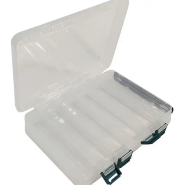 Estojo para Isca MINI Transparente - Pesca Brasil - 10 Compartimentos