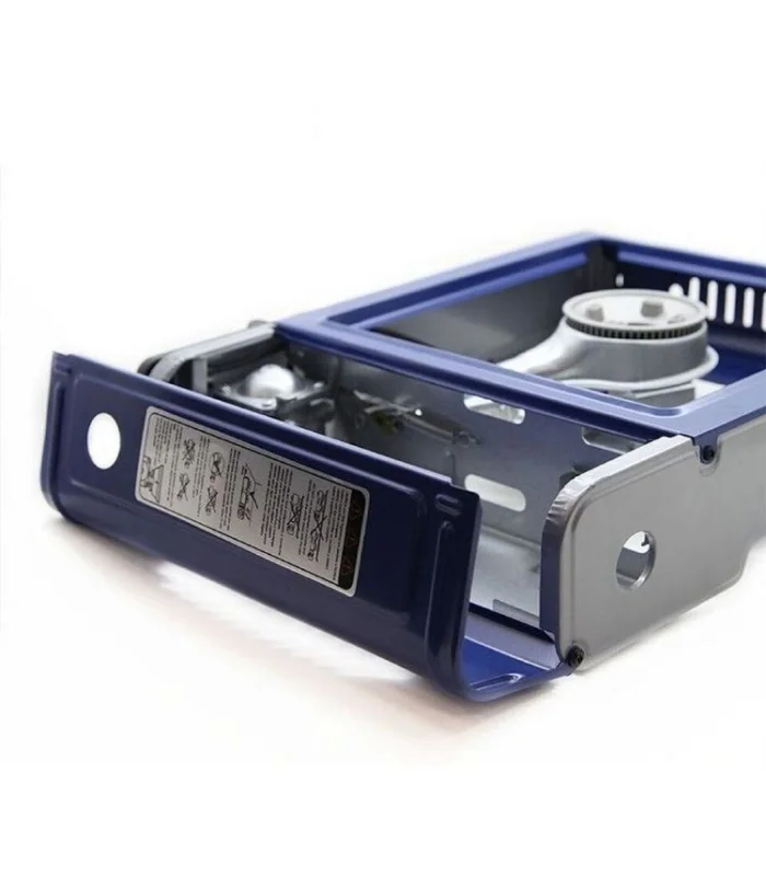 Fogareiro Camping Cozinha Frontier Flex Azul - Nautika - Imagem 3