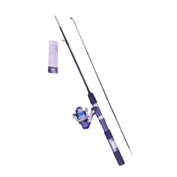 Kit albatroz molinete canário 100 + vara Kara de 1,35m